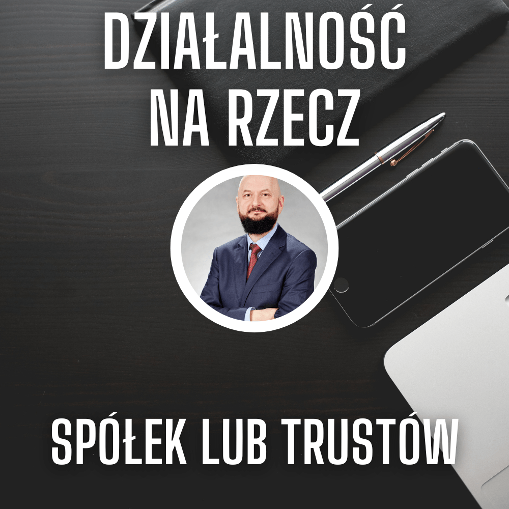 Szkolenie – działalność na rzecz spółek lub trustów