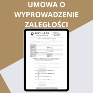Umowa o wyprowadzenie zaległości